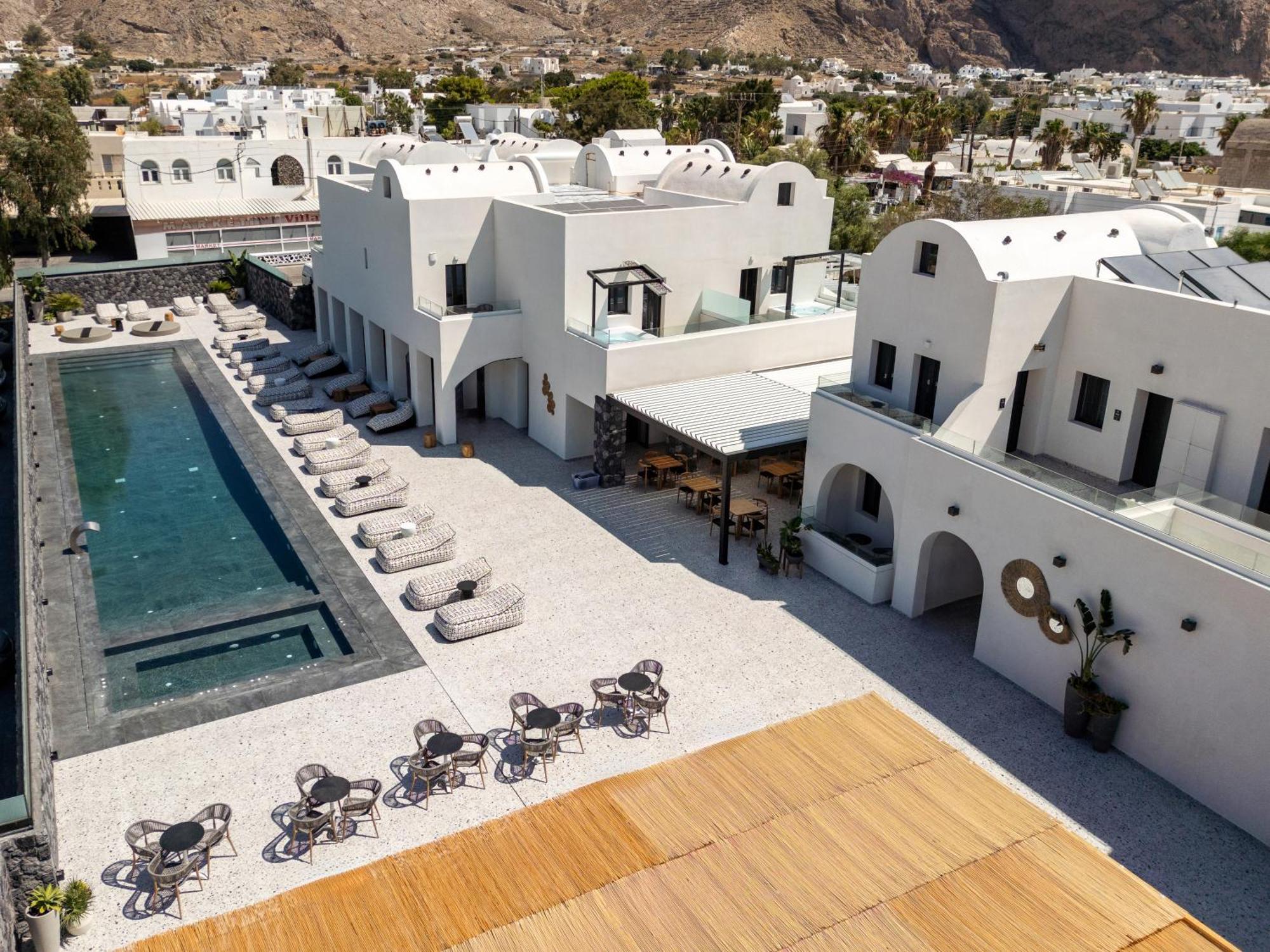 Santo Mangata Boutique Hotel Perissa  Exterior photo