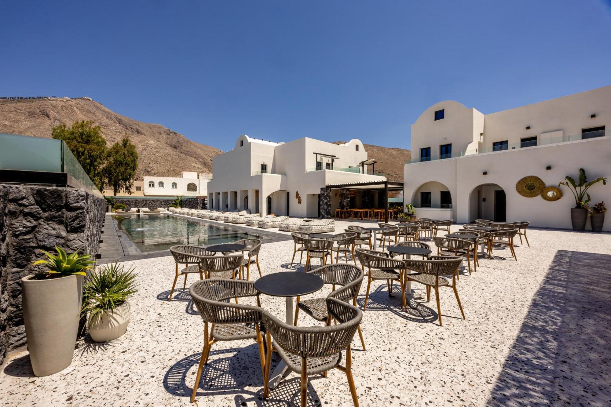 Santo Mangata Boutique Hotel Perissa  Exterior photo