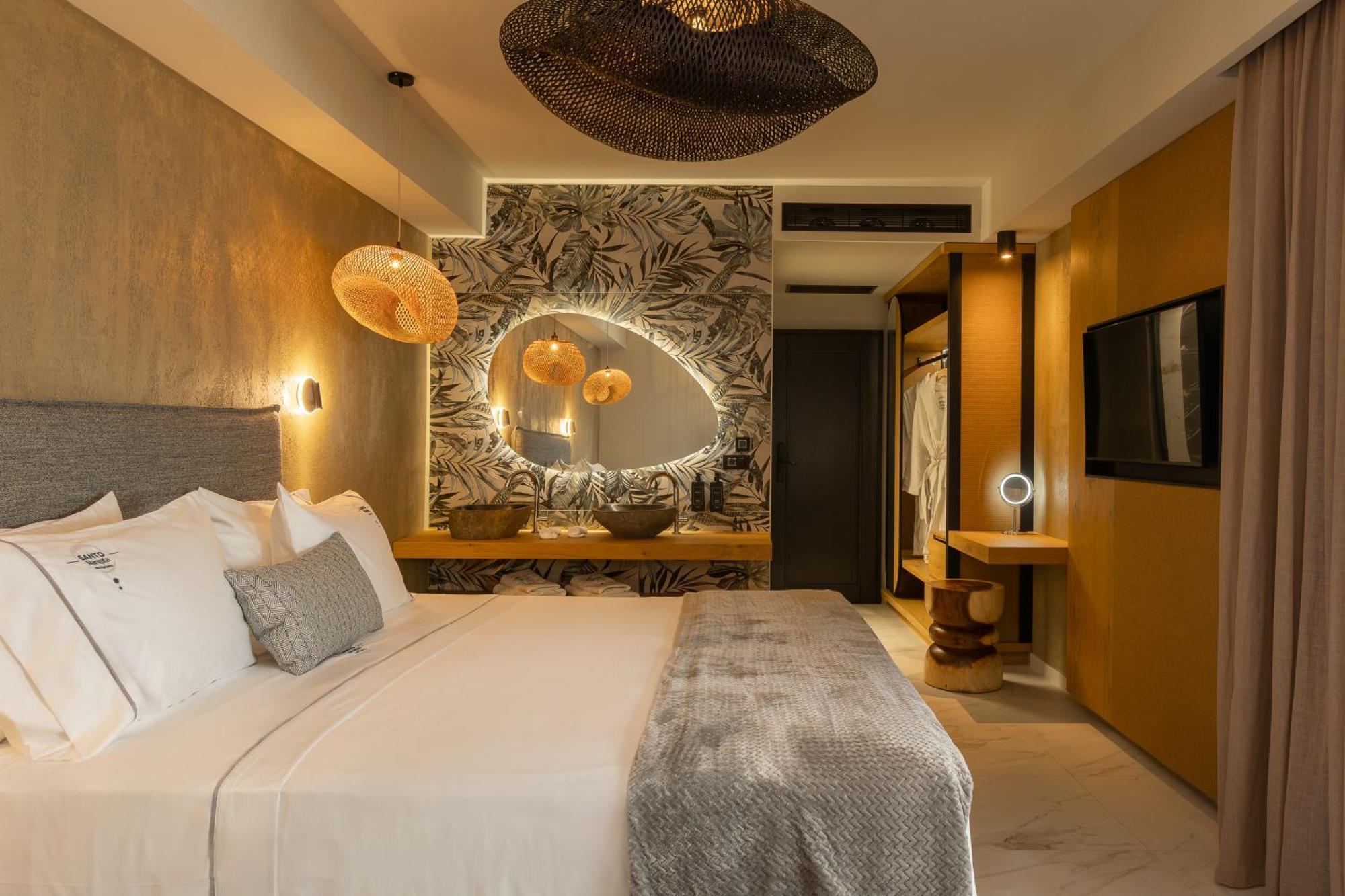 Santo Mangata Boutique Hotel Perissa  Room photo