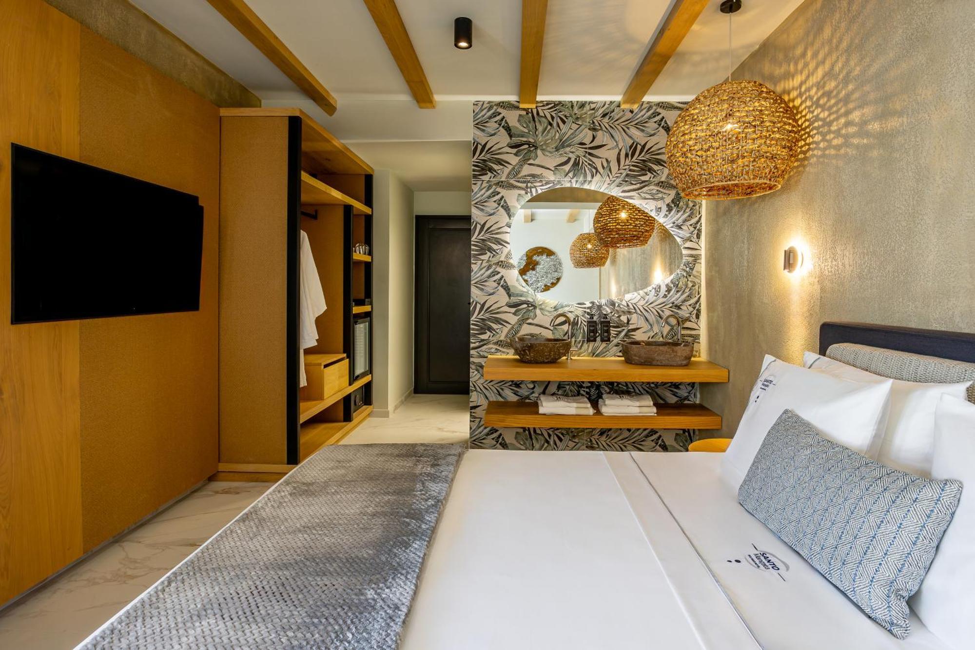 Santo Mangata Boutique Hotel Perissa  Room photo