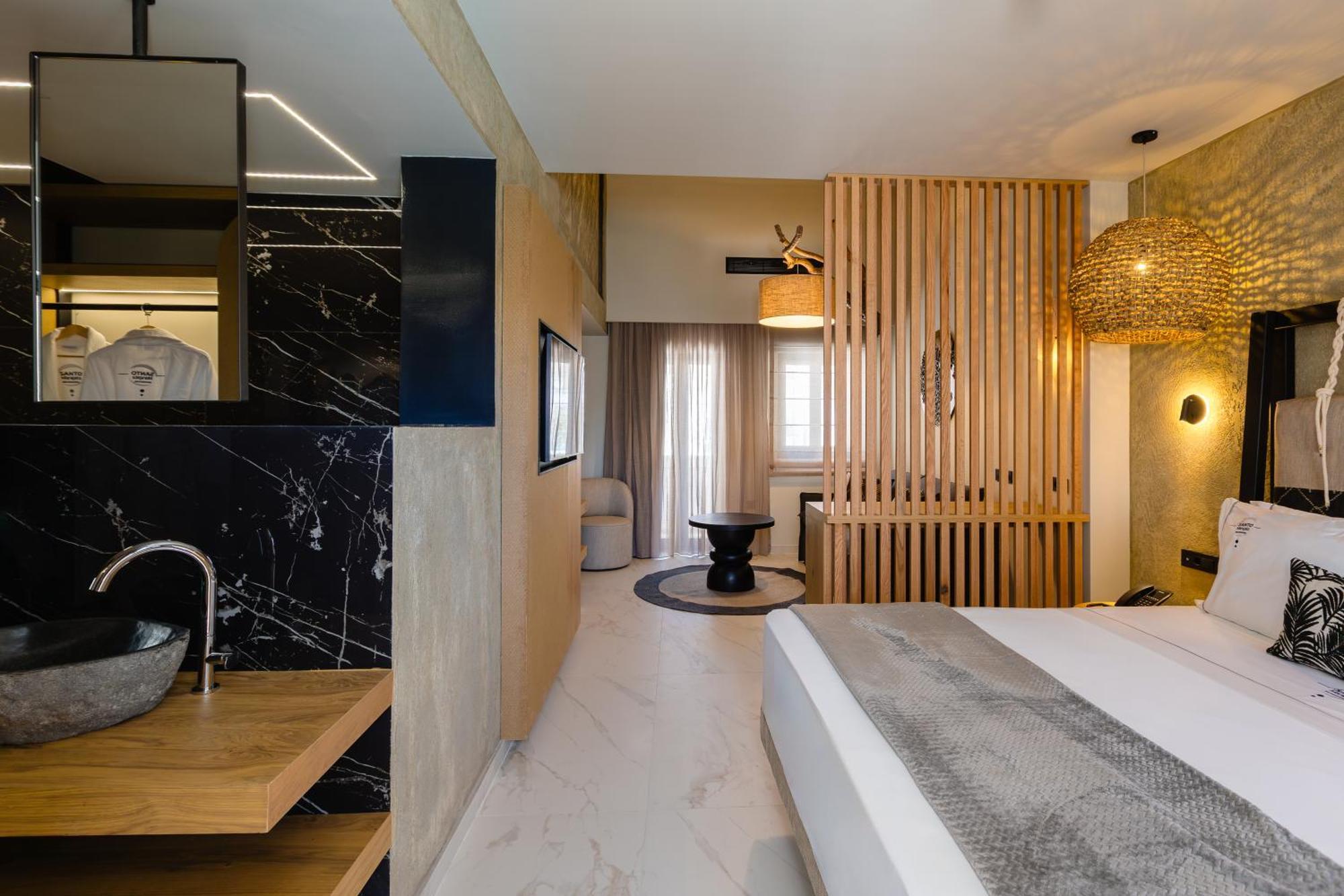 Santo Mangata Boutique Hotel Perissa  Room photo
